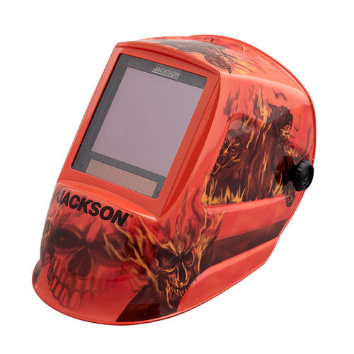 Jackson Hellfire Flammen-Schweißhelm